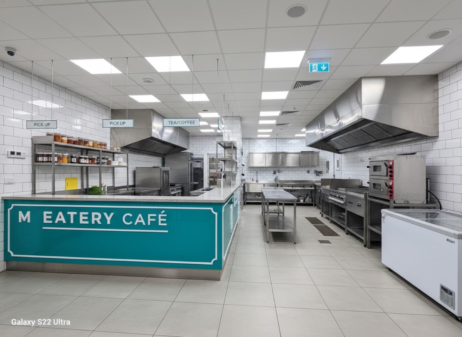 Flagship hotel kitchen and satellite outlets — Five-star hospitality